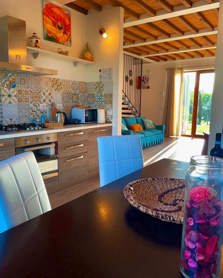 Agriturismo La Corte Del Sole シエーナ エクステリア 写真
