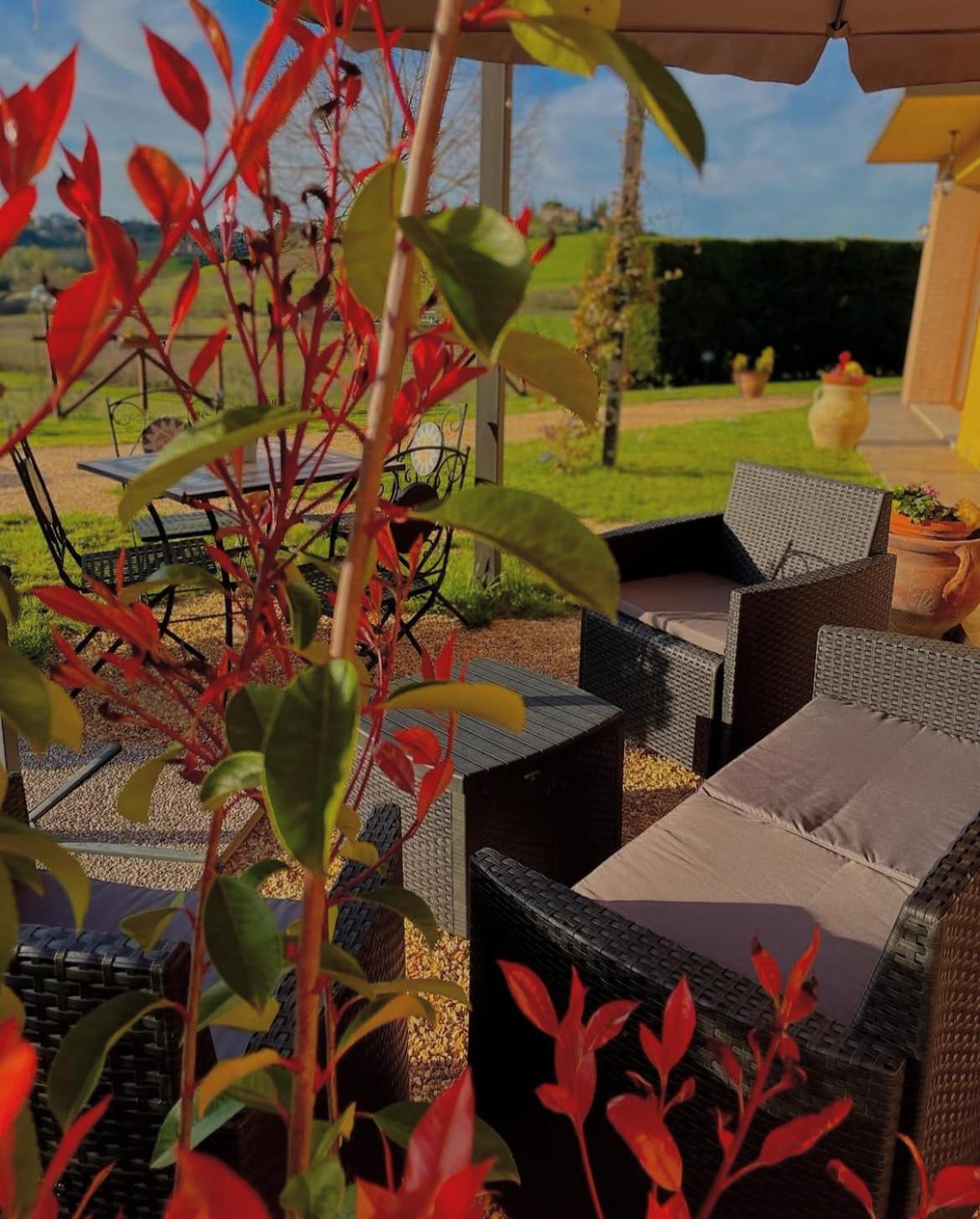 Agriturismo La Corte Del Sole シエーナ エクステリア 写真
